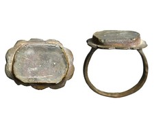 Anello romano in bronzo con