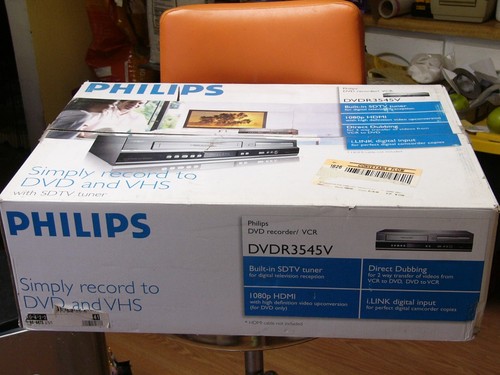 Nuovo philips dvdr3545v - nuovo, dvdr3545v/37