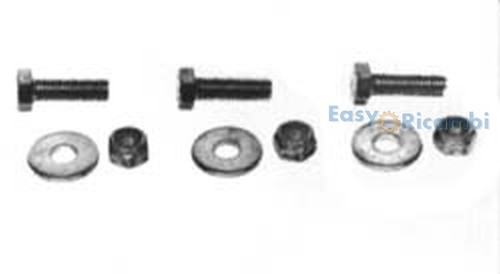 Kit perni dadi fissaggio inox - kit,