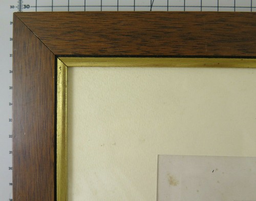 37x29 vecchia cornice di - 37x29, cm