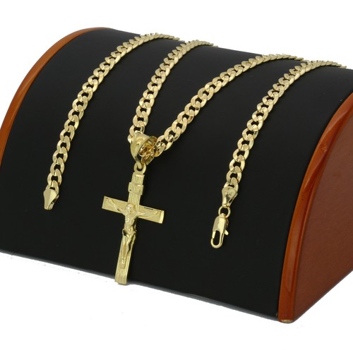 Collana uomo placcata oro - da,