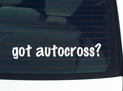 Hai autocross decalcomania - hai, l'autocross?