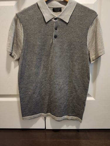 Zara polo shirt men gray - shirt, men’s