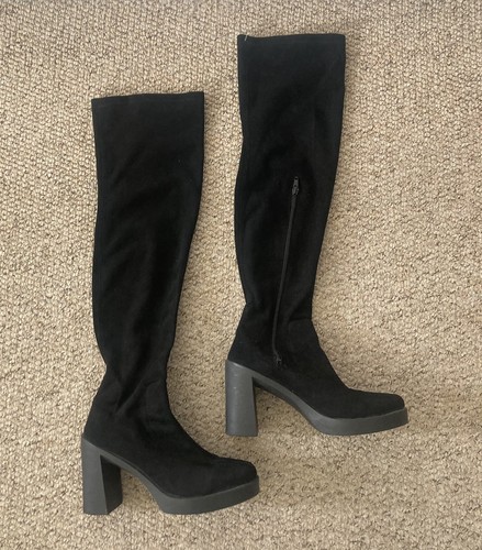 Stivali neri lunghi - , topshop