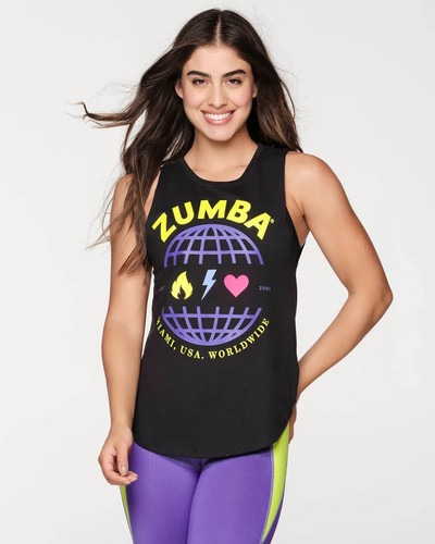 Canotta zumba miami muscle - muscle,