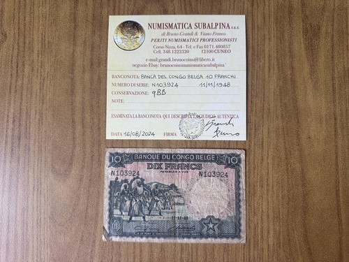 Banconota banca del congo - banca,