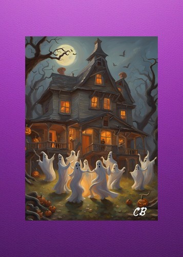 Halloween hollow ghost - halloween, dance