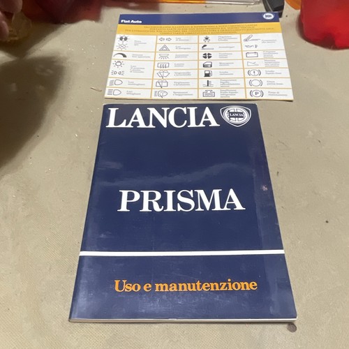 Lancia prisma libretto uso - lancia,