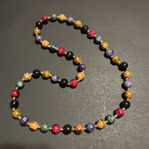 Collana leggera con perline - , in