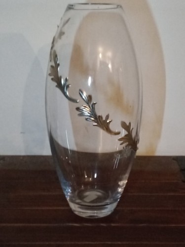 Vaso per fiori - cristallo, e