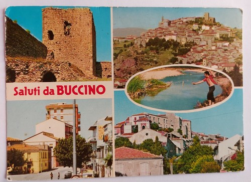 Cartolina buccino - buccino, (salerno)