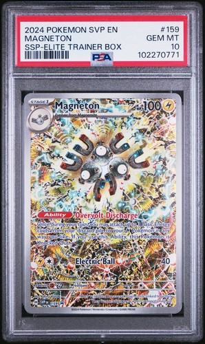 Psa carte pokemon magneton - pokemon,