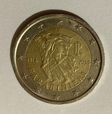 Rara moneta euro carabinieri - rara,