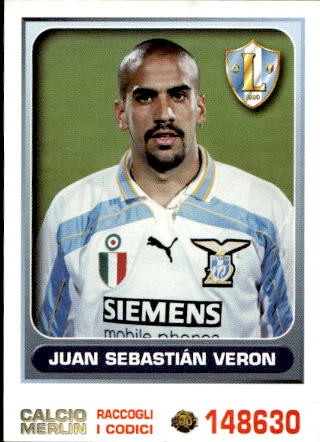 Figurina calcio merlin 2001 - figurina,