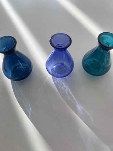 Set tre vasi vetro - tre,