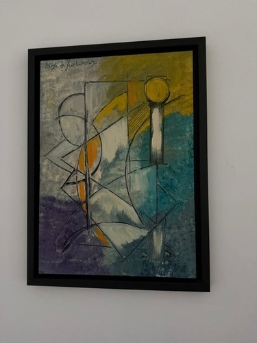 Quadro olio tela - olio, su