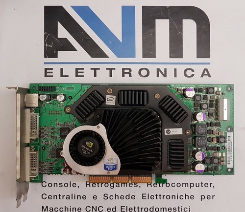 Scheda video agp nvidia quadro - scheda,