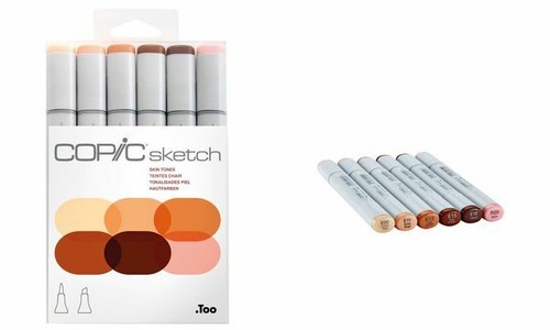 Copic pennelli - 6x,