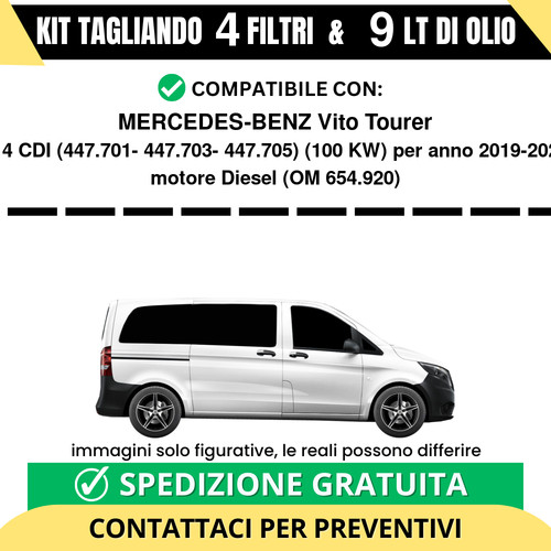 Tagliando castrol 4 - lt,