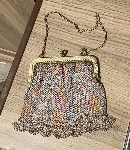 Antica borsa portamonete