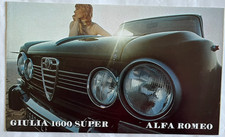Alfa romeo giulia 1600 super - alfa,