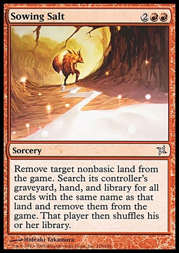 Sowing salt betrayers - sowing,