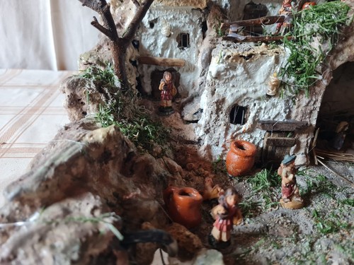 Presepe artigianale arabo - presepe,