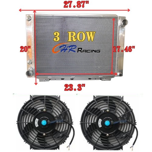 Aluminum radiator fans for - aluminum, radiator+fans