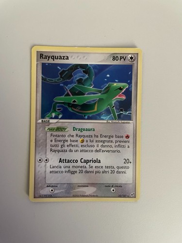 Rayquaza 107 set - rayquaza, 22/107