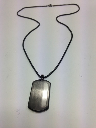Collana acciaio - in,