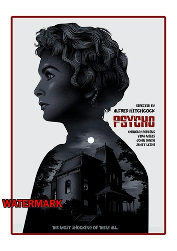 Psycho movie film - (1960),