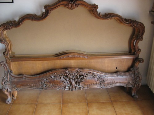Letto stile barocco - letto,