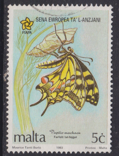 Malta 1993 farfalle - malta,