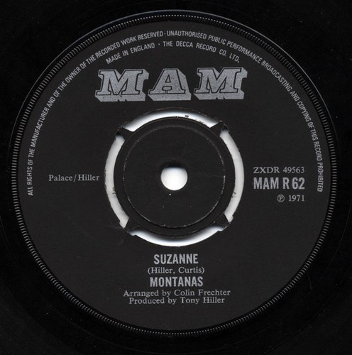 Montanas suzanne 7 - suzanne, (7"