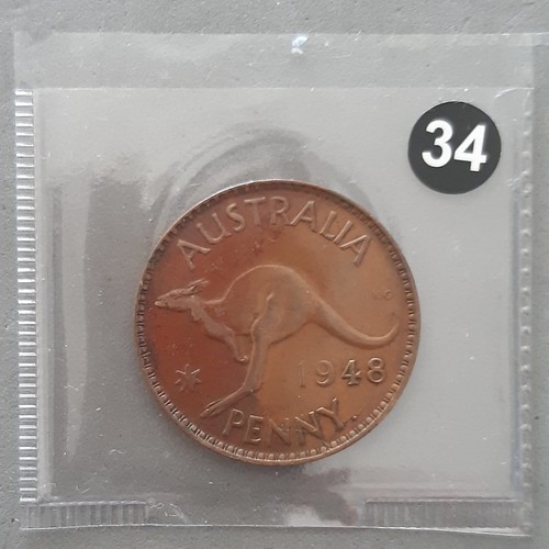 Australia moneta penny - *,