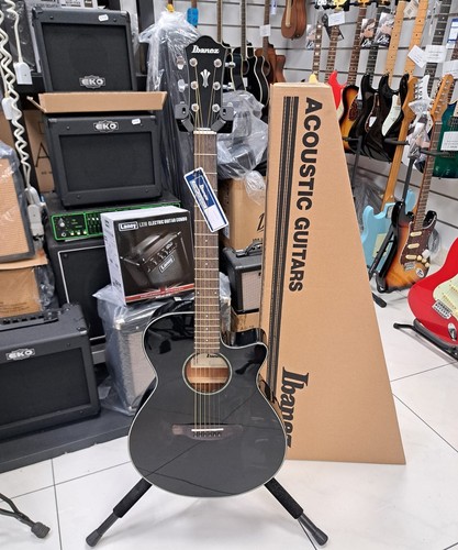 Ibanez aeg50 black high - aeg50,