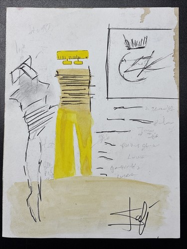 Salvador dali - dali, (handmade)