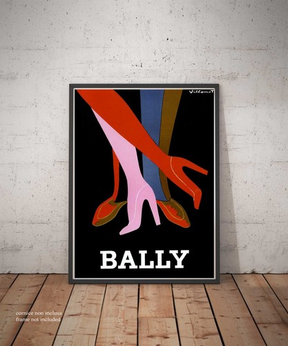 Poster villemot bally - poster,