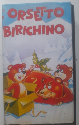 Vhs orsetto birichino raro - vhs,