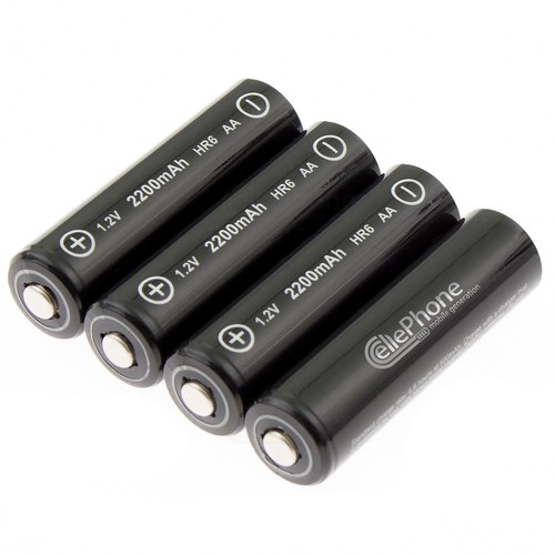 Confezione batterie 2200mah - confezione, 4