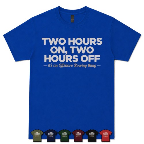 Shirt due ore - ore, su