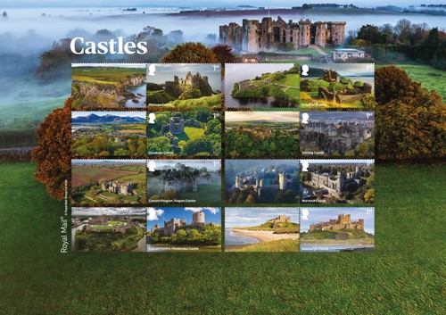 2026 castles stamp - gb,