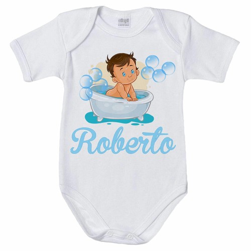 Body neonato personalizzato
