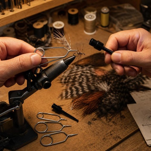Pinze pesca per hackle - pinze,