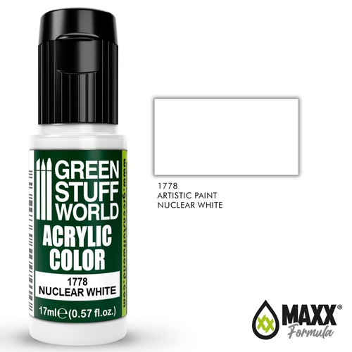 Colori acrilici nuclear white - colori,