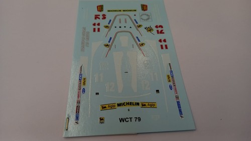 Dec255 tameo kits wct79 - wct79, decals
