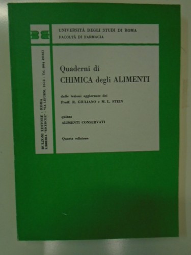 Quaderni chimica degli - chimica,