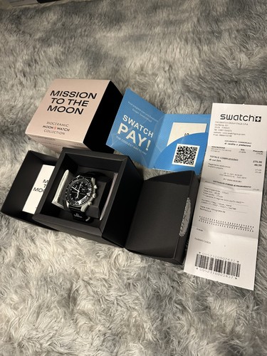 Omega swatch moonwatch - x,
