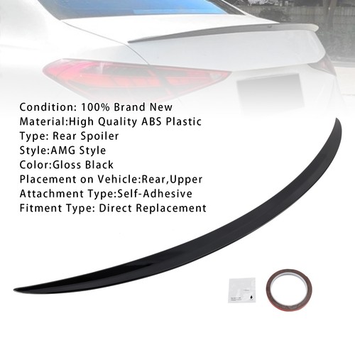 Aileron arrière noir brillant - aileron,