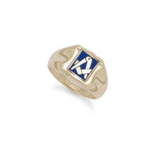 Anello massonico dondolante - anello,